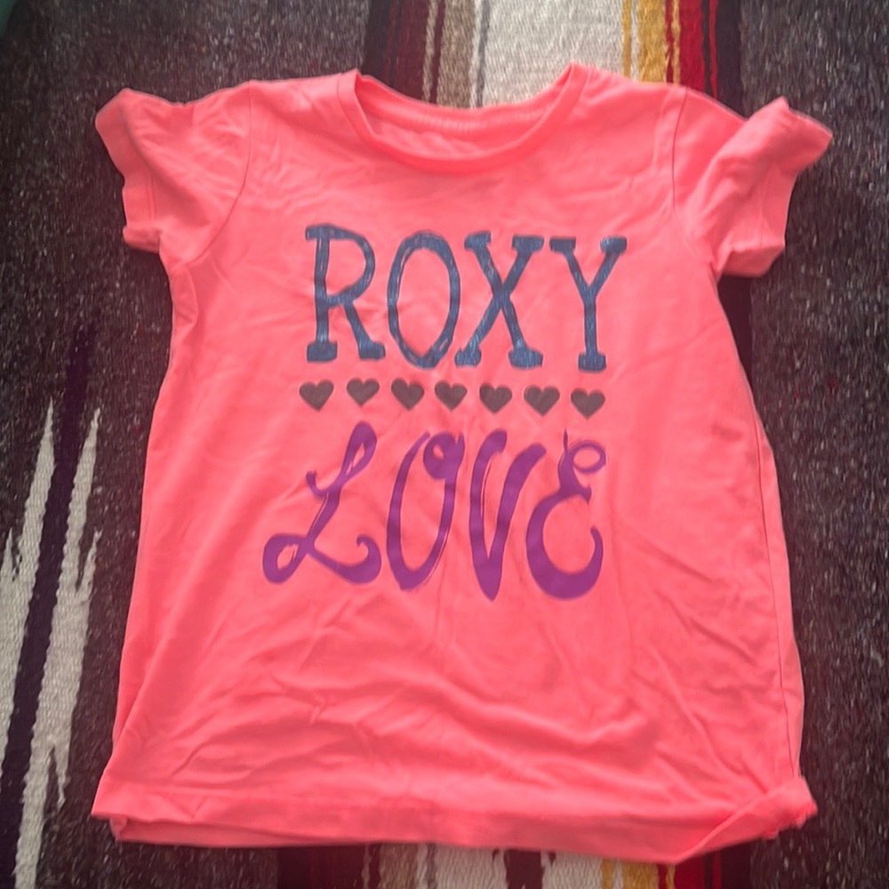 Girls roxy shirt size 6